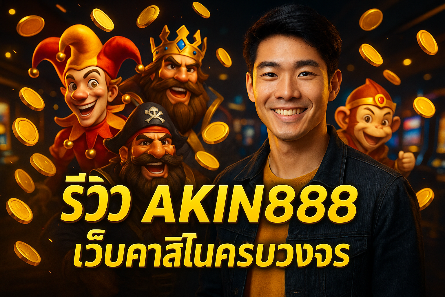 รีวิว AKIN888 เว็บคาสิโนครบวงจร